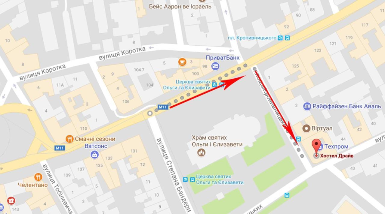 Hostel Drive Lwów Zewnętrze zdjęcie